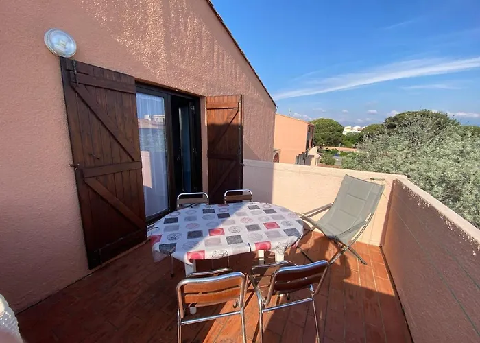 Avec Mezzanine, 4 Pers, à 250m, Parking Privé, Commerces à Proximité - Fr-1-81-43 * Leucate